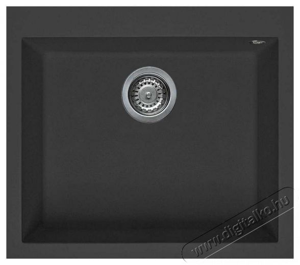 Elleci LGQ10559 Quadra 105 G59 Antracite granitek mosogatótálca Konyhai termékek - Mosogató - Mosogatótálca - 359182