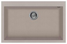Elleci LGQ13043 Quadra 130 G43 Tortora granitek mosogatótálca Konyhai termékek - Mosogató - Mosogatótálca - 359243