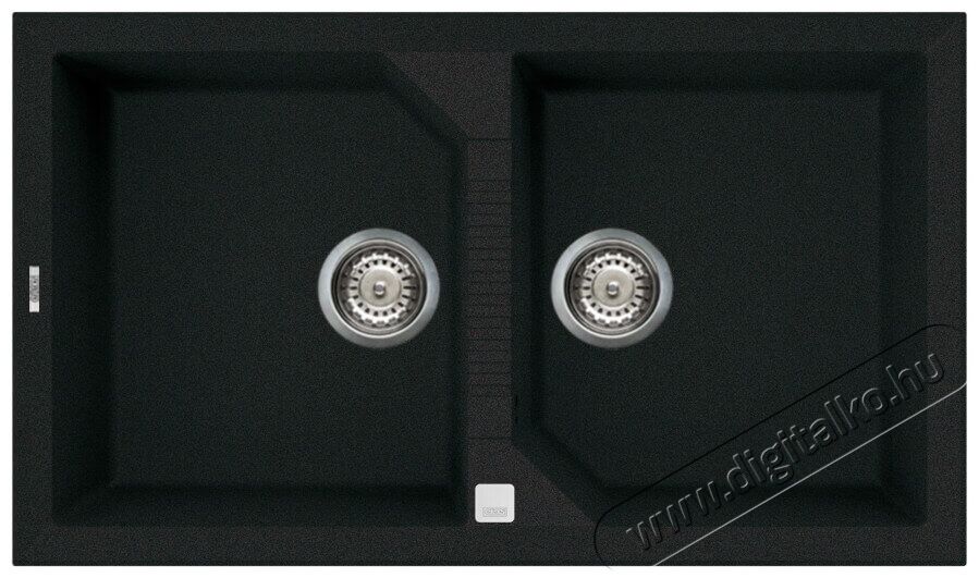 Elleci LGT45059 Tekno 450 G59 Antracite granitek mosogatótálca Konyhai termékek - Mosogató - Mosogatótálca - 359492