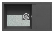 Elleci LGU41052 Unico 410 G52 Bianco Pietra granitek mosogatótálca Konyhai termékek - Mosogató - Mosogatótálca - 359582