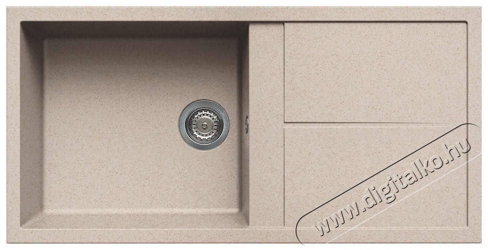 Elleci LGU48051 Unico 480 G51 Avena granitek mosogatótálca Konyhai termékek - Mosogató - Mosogatótálca - 359595