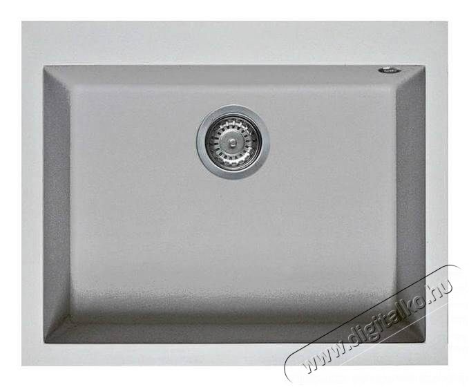 Elleci LMQ11079 Quadra 110 M79 Aluminium metaltek mosogatótálca Konyhai termékek - Mosogató - Mosogatótálca - 359204