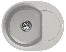 Elleci LMYR6079 Easy ROUND 600 M79 Aluminium metaltek mosogatótálca Konyhai termékek - Mosogató - Mosogatótálca - 358861