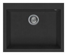 Elleci LGQ11040 Quadra 110 G40 Nero Granitek mosogatótálca Konyhai termékek - Mosogató - Mosogatótálca - 359216