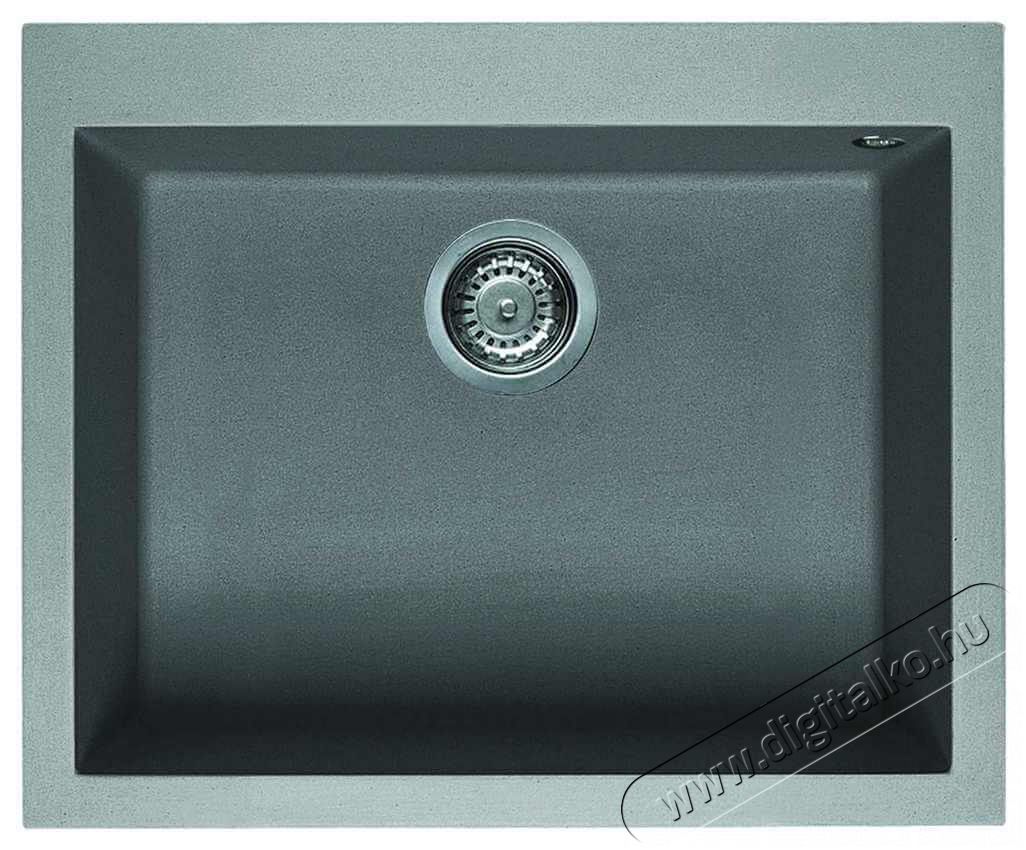 Elleci LGQ11048 Quadra 110 G48 Cemento granitek mosogatótálca Konyhai termékek - Mosogató - Mosogatótálca - 359214