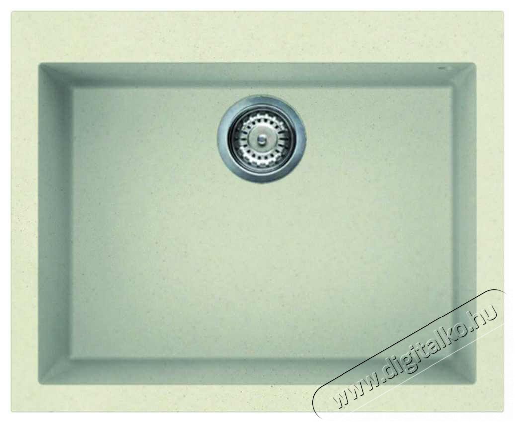 Elleci LGQ11062 Quadra 110 G62 Bianco Antico granitek mosogatótálca Konyhai termékek - Mosogató - Mosogatótálca - 359209