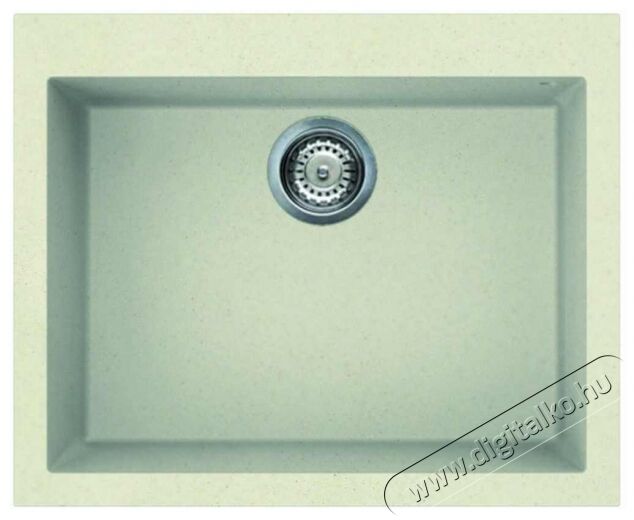 Elleci LGQ11062 Quadra 110 G62 Bianco Antico granitek mosogatótálca Konyhai termékek - Mosogató - Mosogatótálca - 359209