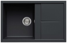 Elleci LGU30059 Unico 300 G59 Antracite granitek mosogatótálca Konyhai termékek - Mosogató - Mosogatótálca - 359557