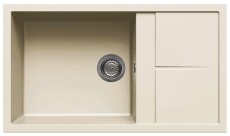 Elleci LGU41062 Unico 410 G62 Bianco Antico granitek mosogatótálca Konyhai termékek - Mosogató - Mosogatótálca - 359580