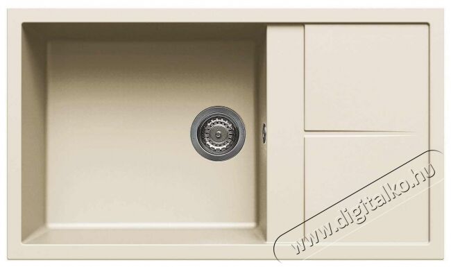 Elleci LGU41062 Unico 410 G62 Bianco Antico granitek mosogatótálca Konyhai termékek - Mosogató - Mosogatótálca - 359580