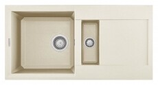 Elleci LGY42562 Easy 425 G62 Bianco Antico Granitek mosogatótálca Konyhai termékek - Mosogató - Mosogatótálca - 358806