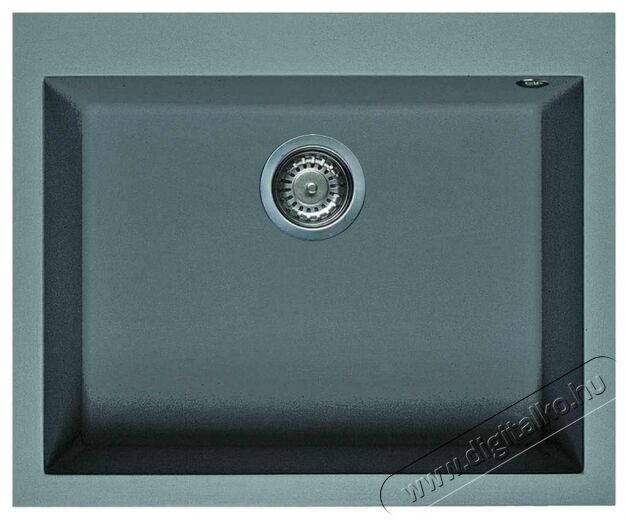 Elleci LMQ11073 Quadra 110 M73 Titanium metaltek mosogatótálca Konyhai termékek - Mosogató - Mosogatótálca - 359206
