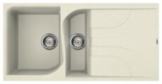 Elleci LGE47562 Ego 475 G62 Bianco Antico granitek mosogatótálca Konyhai termékek - Mosogató - Mosogatótálca - 358908