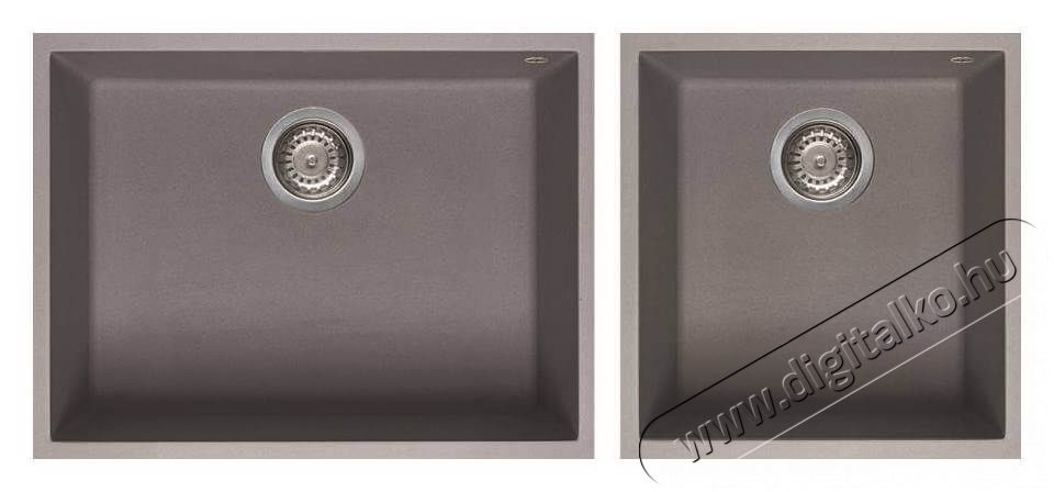 Elleci LGQ21048BSO Quadra 210 G48 Cemento granitek mosogatótálca Konyhai termékek - Mosogató - Mosogatótálca - 359340