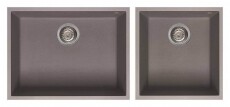 Elleci LGQ21048BSO Quadra 210 G48 Cemento granitek mosogatótálca Konyhai termékek - Mosogató - Mosogatótálca - 359340