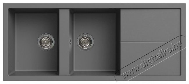 Elleci LGU50048 Unico 500 G48 Cemento granitek mosogatótálca Újdonságok - Új termékek - 359608
