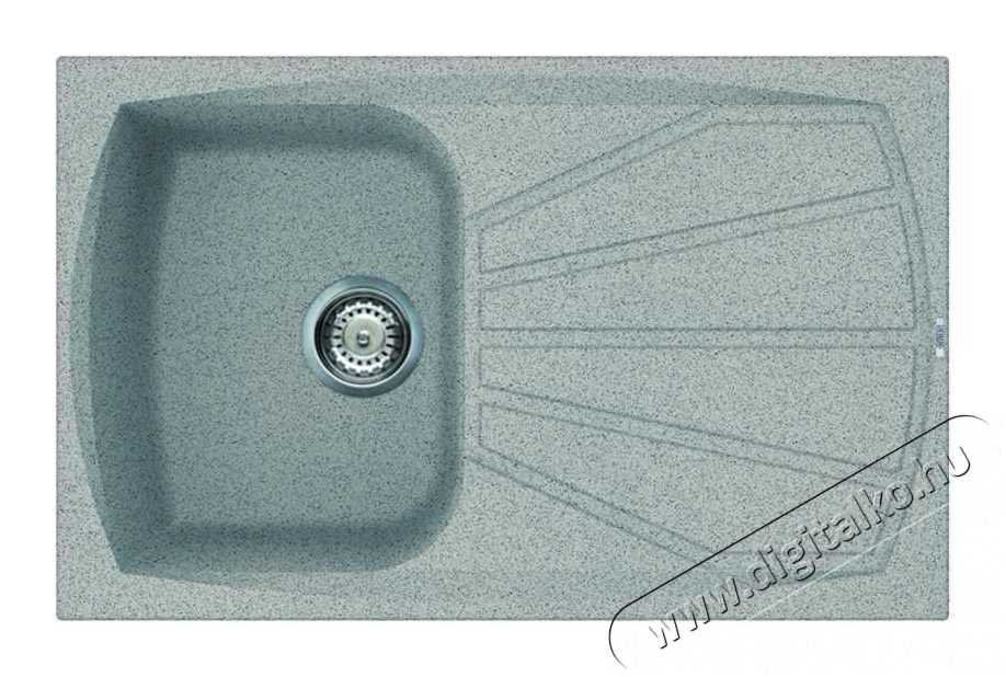 Elleci LGL30055 Living 300 G55 Grigio Pietra granitek mosogatótálca Konyhai termékek - Mosogató - Mosogatótálca - 359041