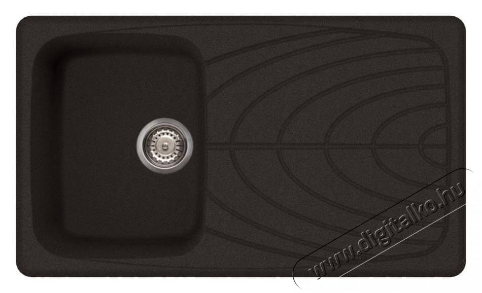 Elleci LGM40059 Master 400 G59 Antracite granitek mosogatótálca Konyhai termékek - Mosogató - Mosogatótálca - 359097