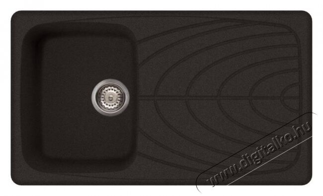 Elleci LGM40059 Master 400 G59 Antracite granitek mosogatótálca Konyhai termékek - Mosogató - Mosogatótálca - 359097