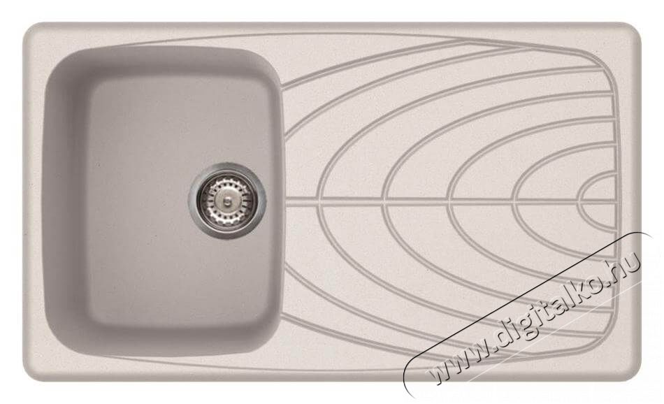 Elleci LGM40068 Master 400 G68 Bianco granitek mosogatótálca Konyhai termékek - Mosogató - Mosogatótálca - 359096