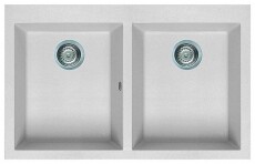 Elleci LGQ35068 Quadra 350 G68 Bianco granitek mosogatótálca Konyhai termékek - Mosogató - Mosogatótálca - 359362