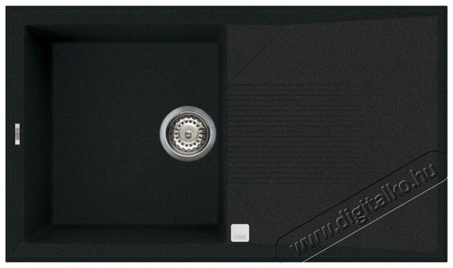 Elleci LGT40040 Tekno 400 G40 Nero granitek mosogatótálca Konyhai termékek - Mosogató - Mosogatótálca - 359487