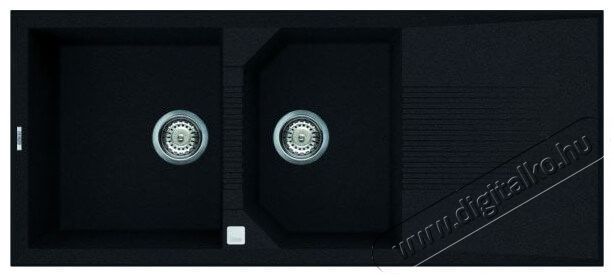 Elleci LGT50059 Tekno 500 G59 Antracite granitek mosogatótálca Konyhai termékek - Mosogató - Mosogatótálca - 359525