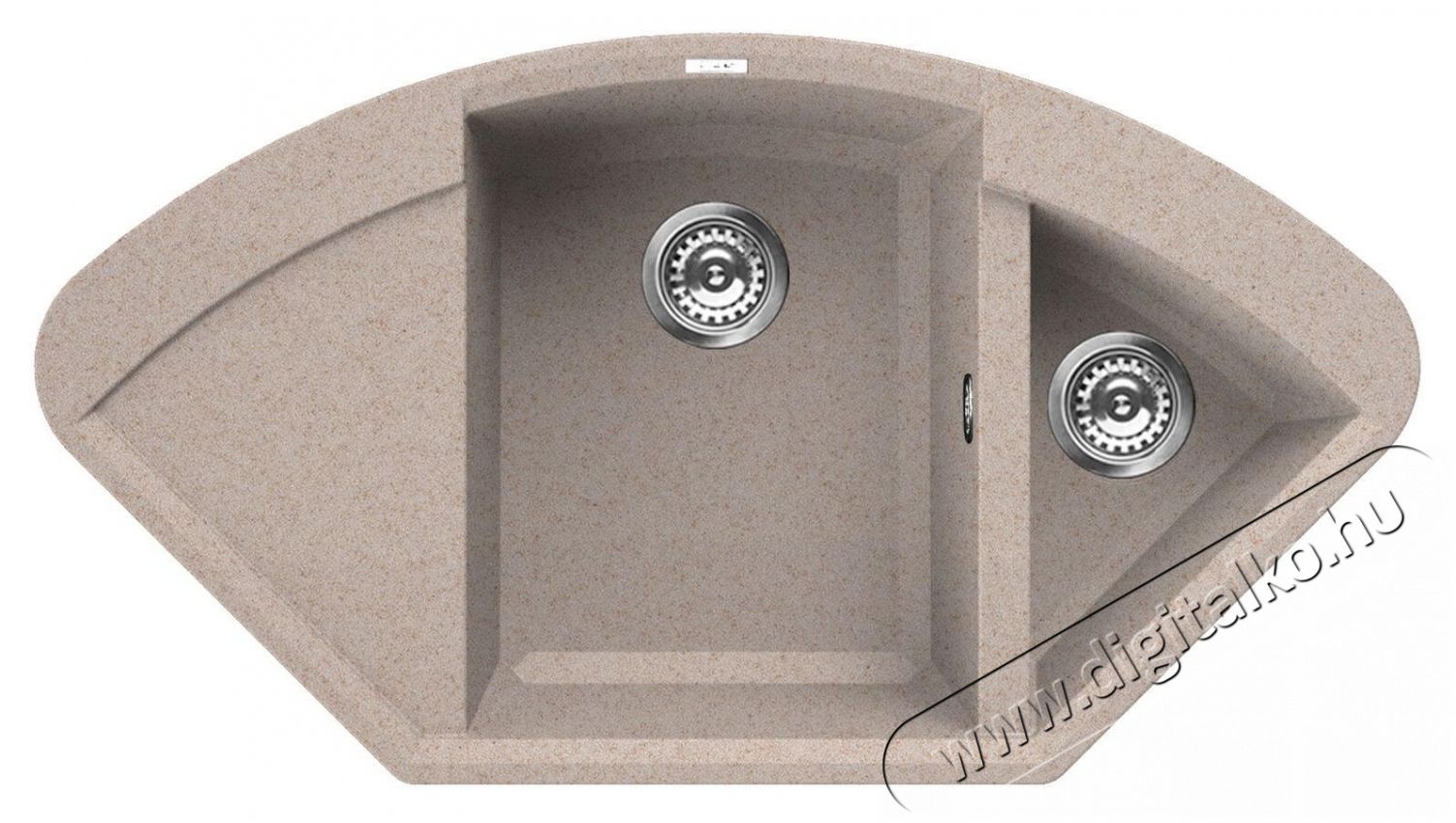 Elleci LGYCOR51 Easy CORNER G51 Avena granitek mosogatótálca Konyhai termékek - Mosogató - Mosogatótálca - 358856
