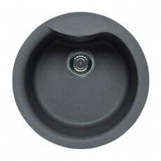 Elleci LMEROU73 Ego ROUND M73 Titanium metaltek mosogatótálca Konyhai termékek - Mosogató - Mosogatótálca - 358959