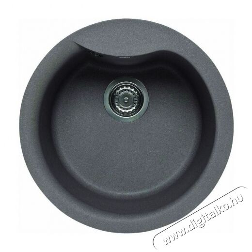 Elleci LMEROU73 Ego ROUND M73 Titanium metaltek mosogatótálca Konyhai termékek - Mosogató - Mosogatótálca - 358959