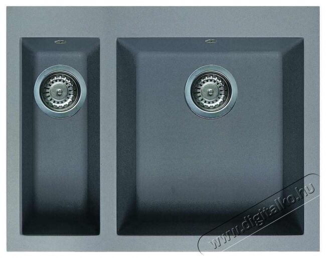 Elleci LMQ15073 Quadra 150 M73 Titanium metaltek mosogatótálca Konyhai termékek - Mosogató - Mosogatótálca - 359262