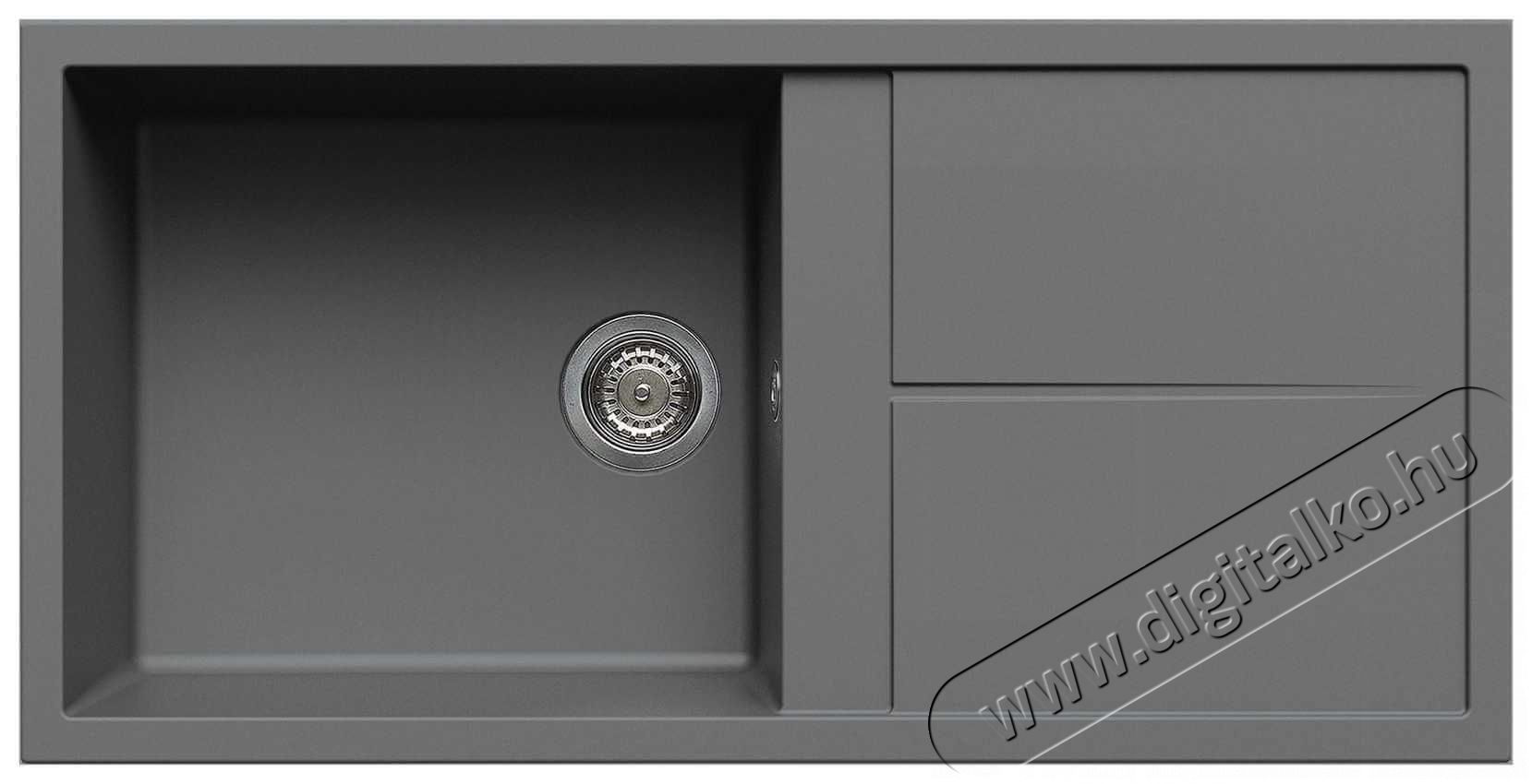 Elleci LMU48073 Unico 480 M73 Titanium metaltek mosogatótálca Konyhai termékek - Mosogató - Mosogatótálca - 359589