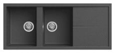Elleci LMU50070 Unico 500 M70 Ghisa metaltek mosogatótálca Konyhai termékek - Mosogató - Mosogatótálca - 359602