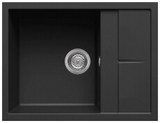 Elleci LGU12540 Unico 125 G40 Nero granitek mosogatótálca Konyhai termékek - Mosogató - Mosogatótálca - 359550