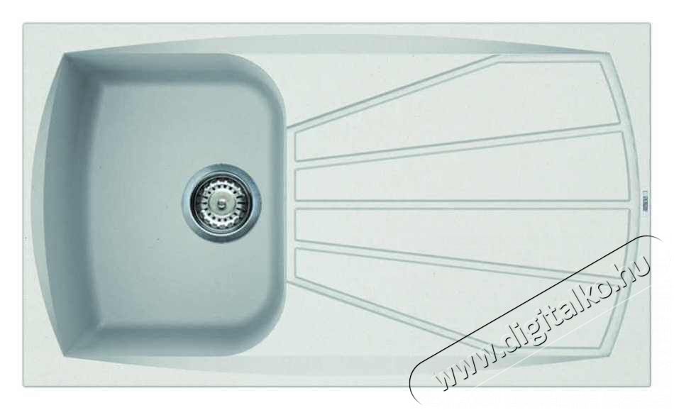 Elleci LGL40068 Living 400 G68 Bianco granitek mosogatótálca Konyhai termékek - Mosogató - Mosogatótálca - 359049