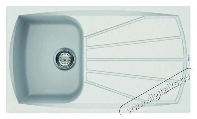 Elleci LGL40068 Living 400 G68 Bianco granitek mosogatótálca Konyhai termékek - Mosogató - Mosogatótálca - 359049