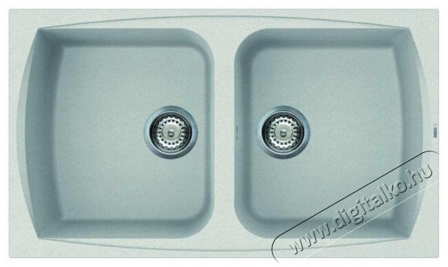 Elleci LGL45052 Living 450 G52 Bianco Pietra granitek mosogatótálca Konyhai termékek - Mosogató - Mosogatótálca - 359054