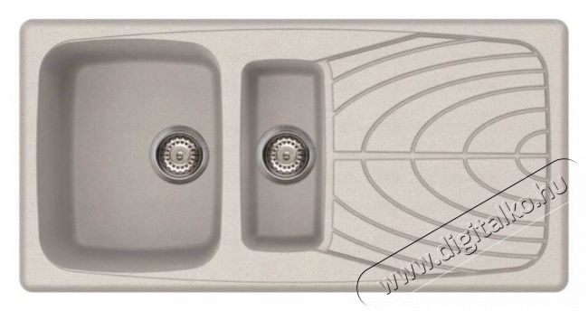 Elleci LGM47552 Master 475 G52 Bianco Pietra granitek mosogatótálca Konyhai termékek - Mosogató - Mosogatótálca - 359118