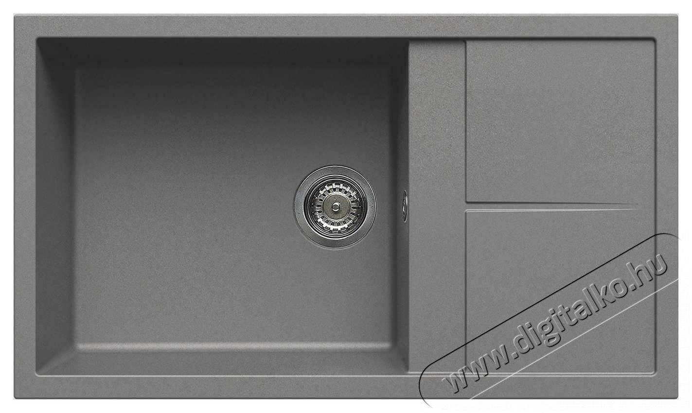 Elleci LGU41048 Unico 410 G48 Cemento granitek mosogatótálca Konyhai termékek - Mosogató - Mosogatótálca - 359584
