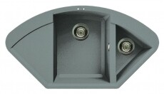 Elleci LMYCOR73 Easy CORNER M73 Titanium metaltek mosogatótálca Konyhai termékek - Mosogató - Mosogatótálca - 358851