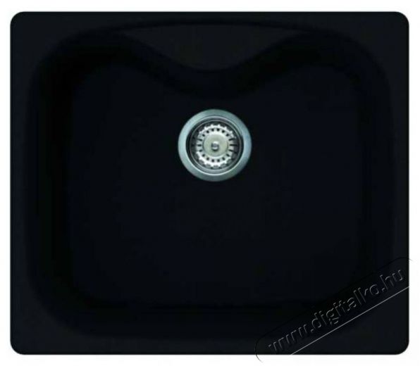 Elleci LGF20040 Fox 200 G40 Nero granitek mosogatótálca - fekete Konyhai termékek - Mosogató - Mosogatótálca - 358979