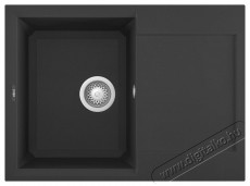 Elleci LGY13540 Easy 135 G40 Nero Granitek mosogatótálca Konyhai termékek - Mosogató - Mosogatótálca - 358739