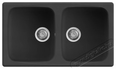 Elleci LGM45040 Master 450 G40 Nero granitek mosogatótálca Konyhai termékek - Mosogató - Mosogatótálca - 359112