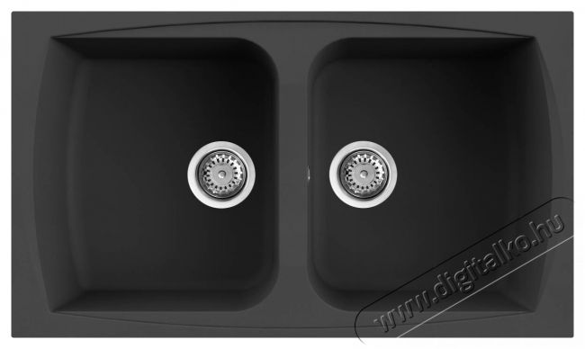 Elleci LGL45059 Living 450 G59 Antracite granitek mosogatótálca Konyhai termékek - Mosogató - Mosogatótálca - 359059