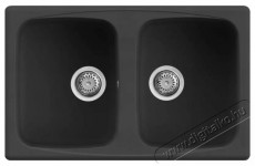 Elleci LGM35040 Master 350 G40 Nero granitek mosogatótálca Konyhai termékek - Mosogató - Mosogatótálca - 359093