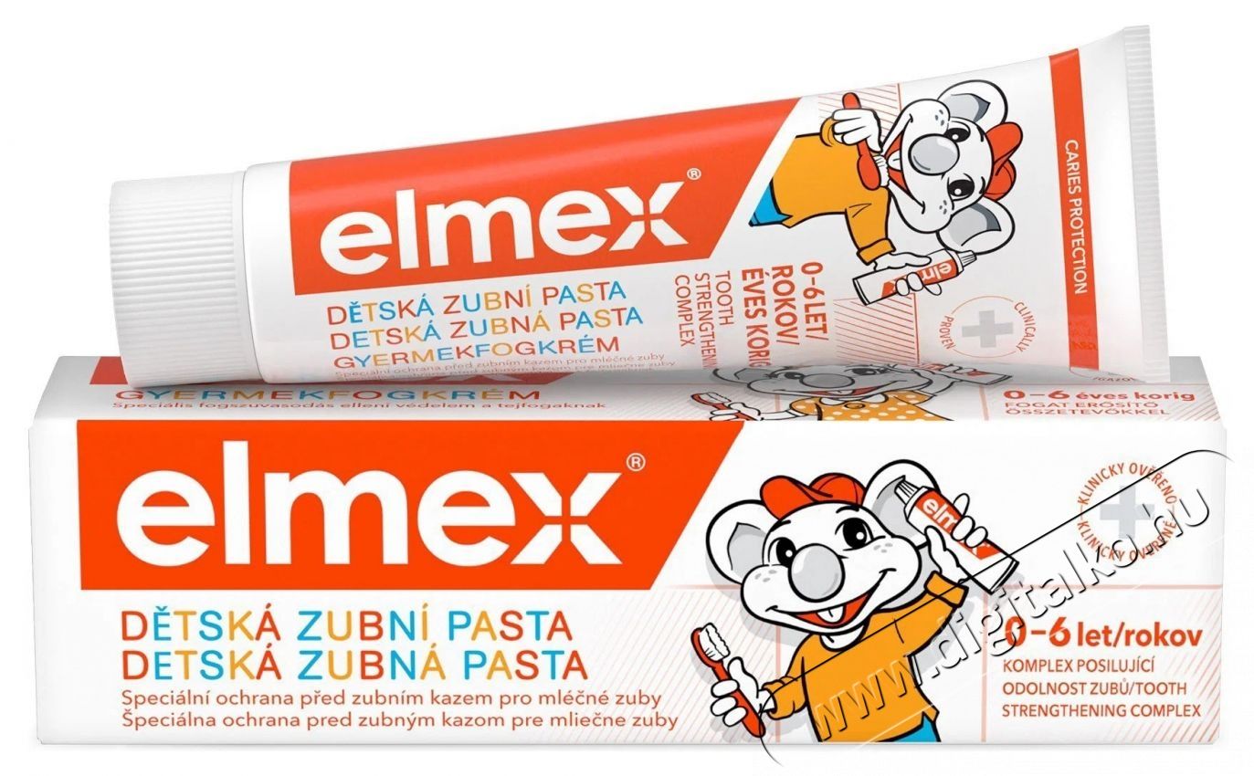 ELMEX Kids 50 ml Sz&eacute;ps&eacute;g&aacute;pol&aacute;s / Eg&eacute;szs&eacute;g - Sz&aacute;j / fog &aacute;pol&aacute;s - Kieg&eacute;sz&iacute;tő - 537792