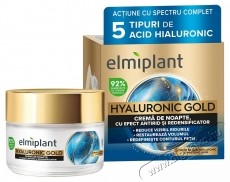 Elmiplant Hyaluronic Gold &eacute;jjeli arckr&eacute;m, Nőknek, 50 ml Sz&eacute;ps&eacute;g&aacute;pol&aacute;s / Eg&eacute;szs&eacute;g - Arc / bőr &aacute;pol&aacute;s - Kieg&eacute;sz&iacute;tő - 536468