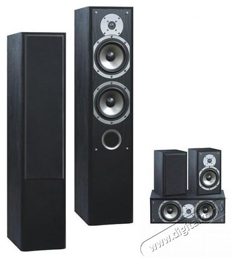 Eltax Explorer HCP hangfalszett - fekete Audio-Video / Hifi / Multimédia - Hangfal - Hangfalszett - Hangfalszett - 292612