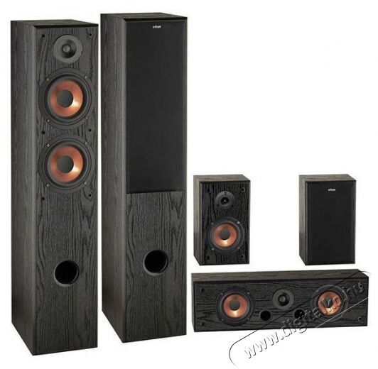 Eltax Exposure HCP hangfalszett - fekete Audio-Video / Hifi / Multimédia - Hangfal - Hangfalszett - Hangfalszett - 292611