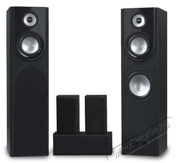 Eltax Utah HCP hangfalszett - fekete Audio-Video / Hifi / Multimédia - Hangfal - Hangfalszett - Hangfalszett - 292619